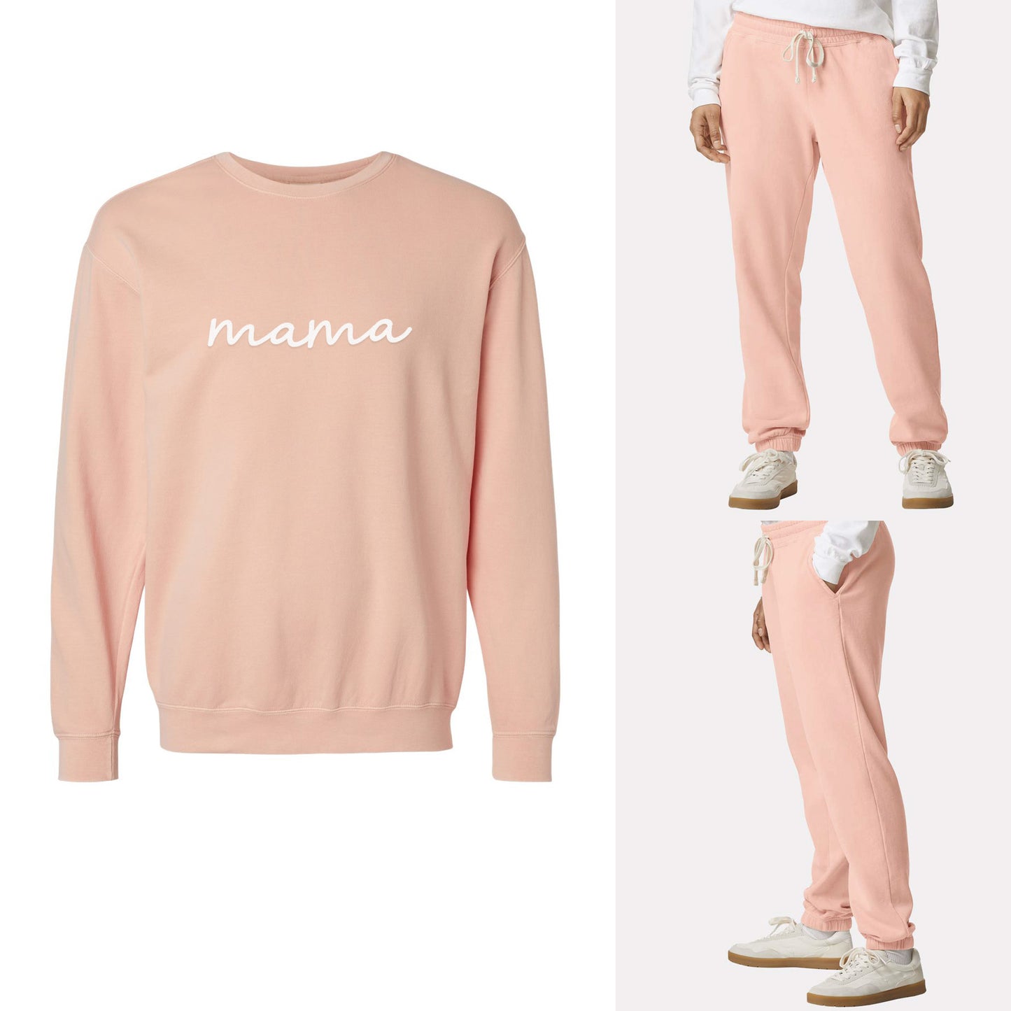 Mama Cursive Washed Sweatshirt