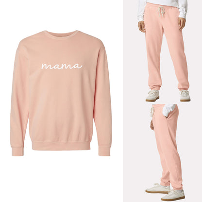 Mama Cursive Washed Sweatshirt