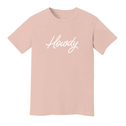 Howdy Cursive Washed Tee