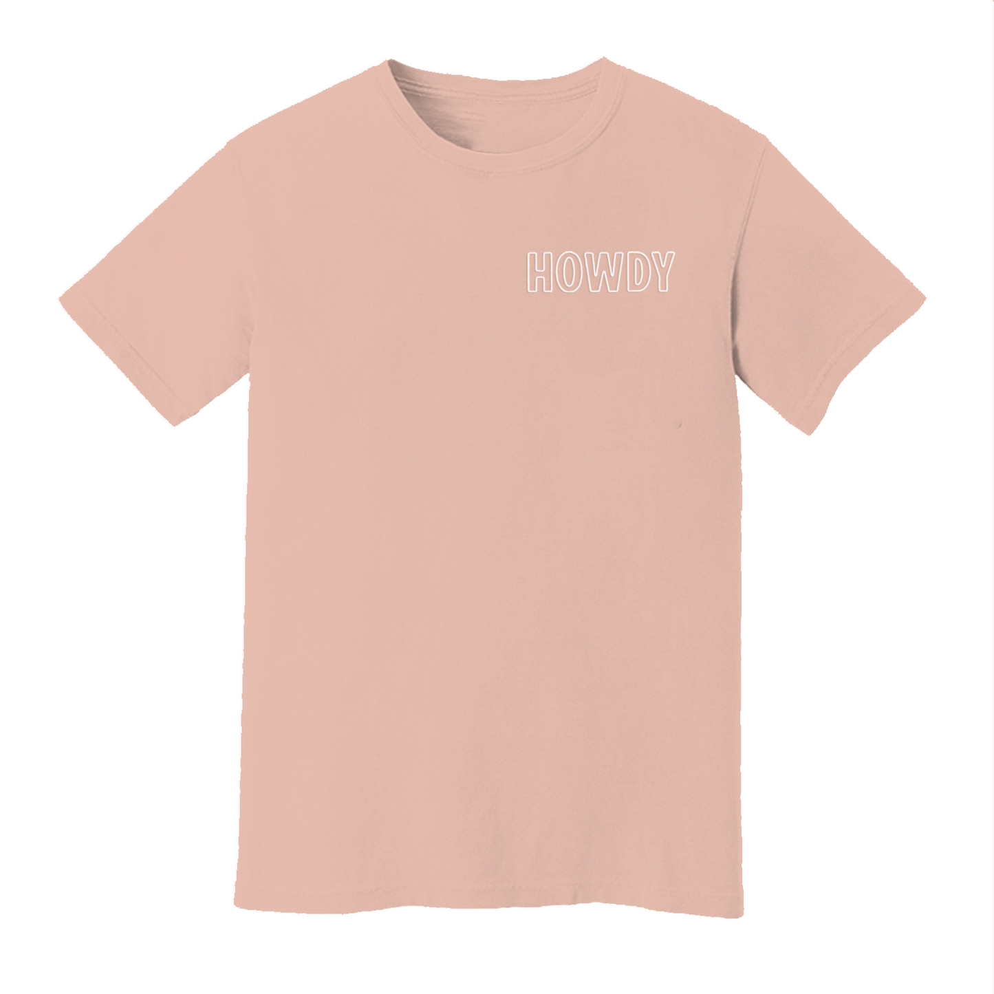 Howdy Outline Washed Tee