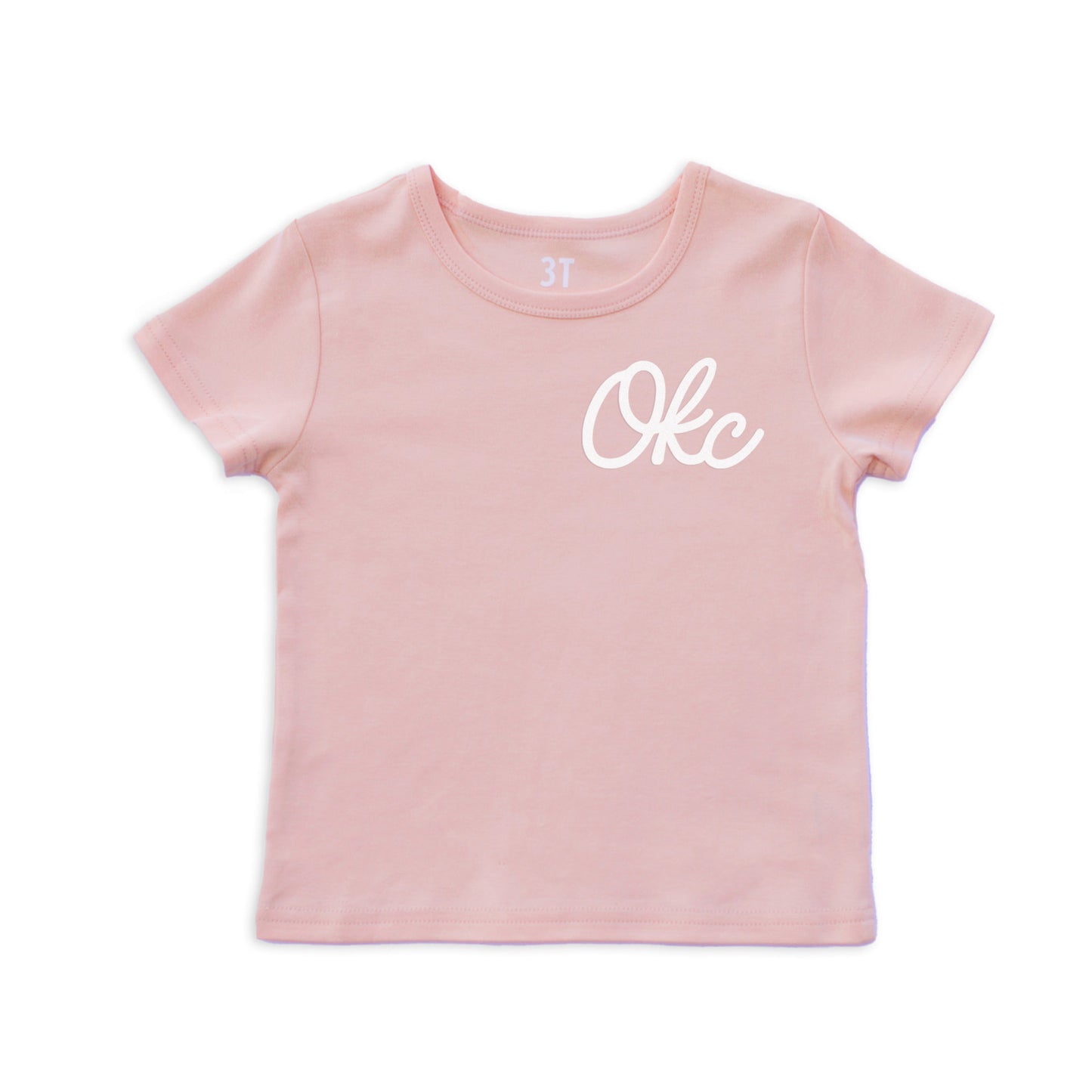 Okc Cursive Kids Tee