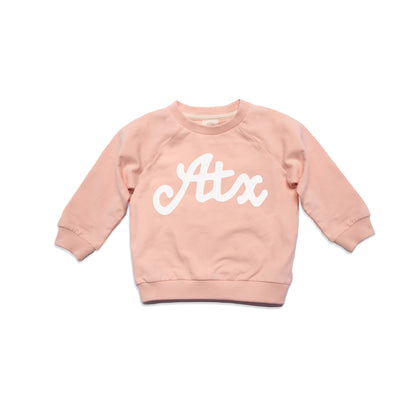 Atx Cursive Kids Sweatshirt