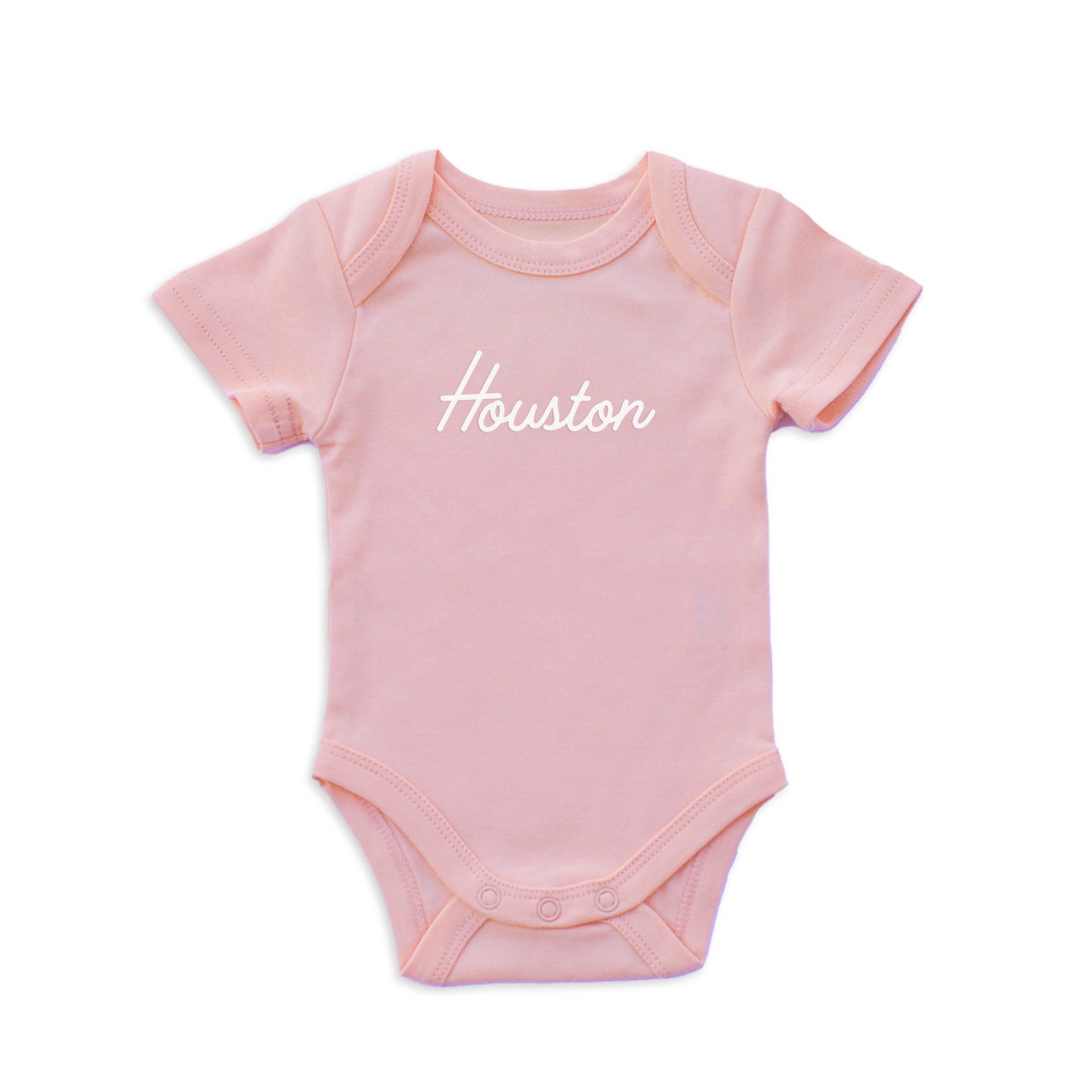 Houston Cursive Onesie