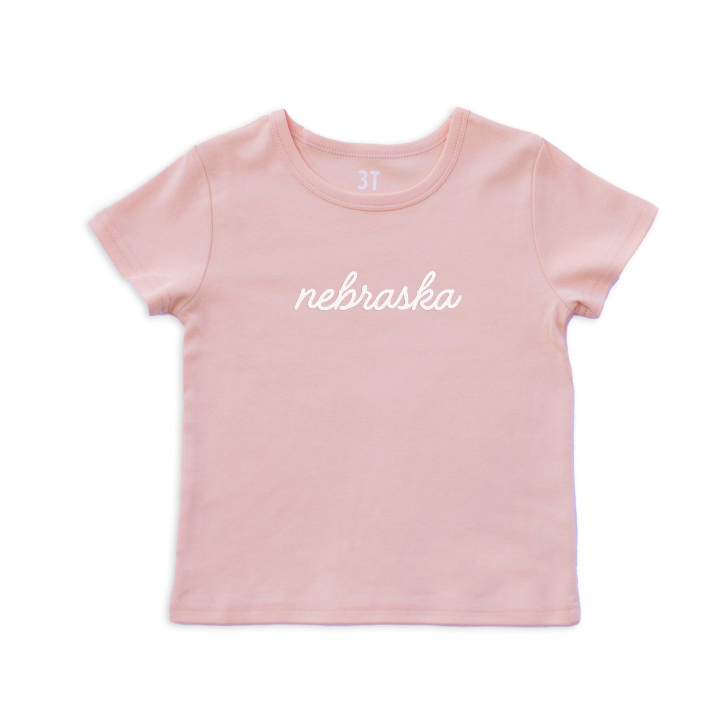 Nebraska Cursive Kids Tee