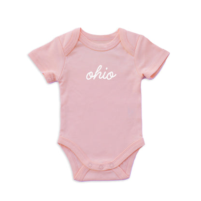 Ohio Cursive Onesie