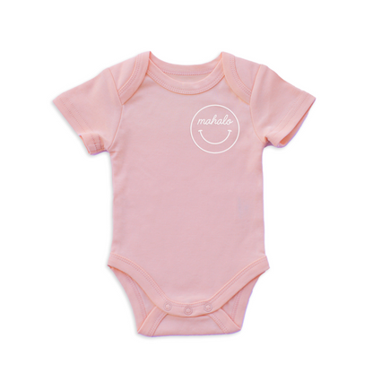 Mahalo Smiley Face Onesie