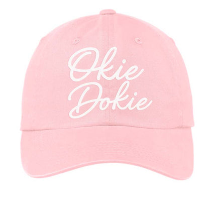 Okie Dokie Cursive Baseball Cap