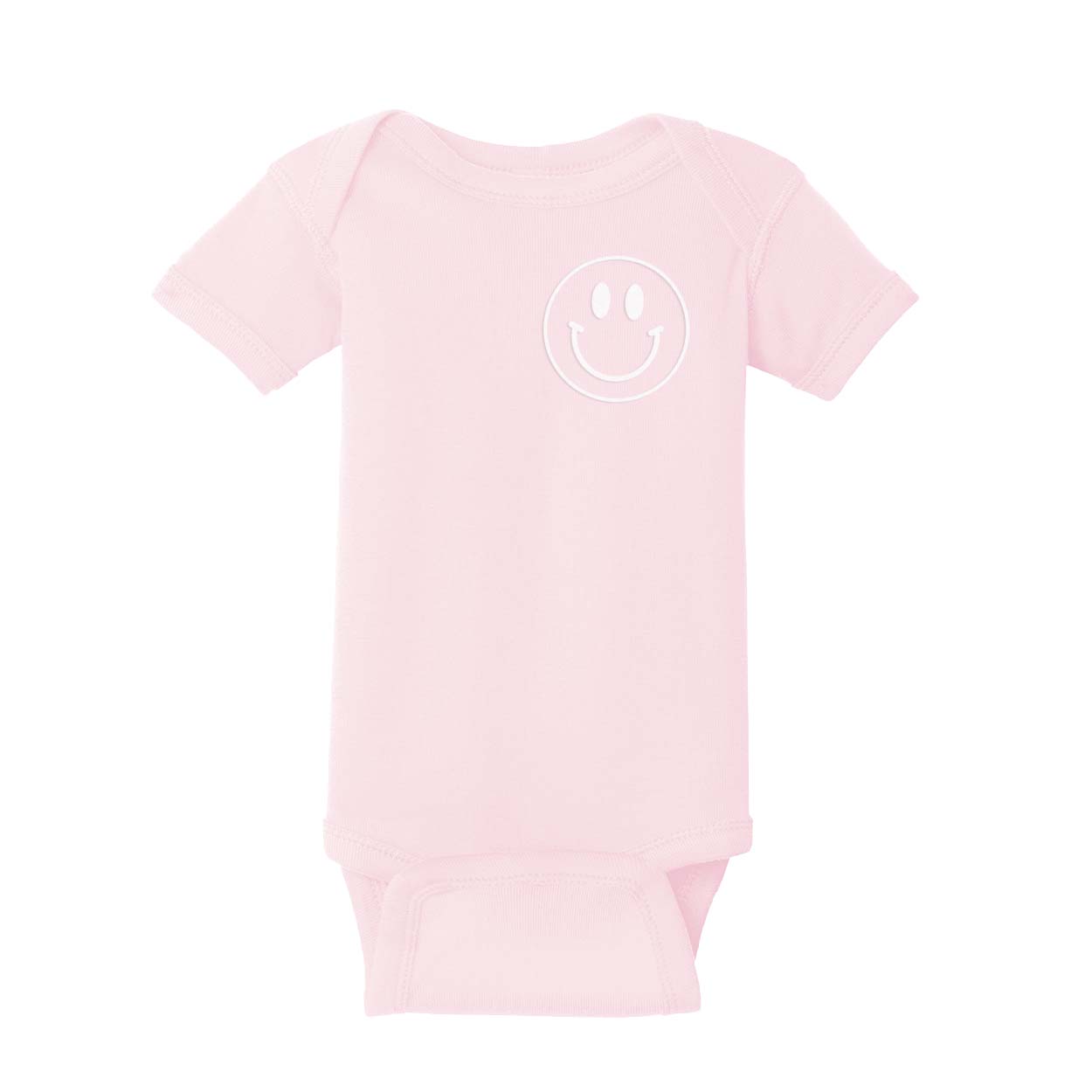 Light pink hot sale baby onesie