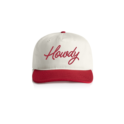 Howdy Cursive 2 Tone Cap