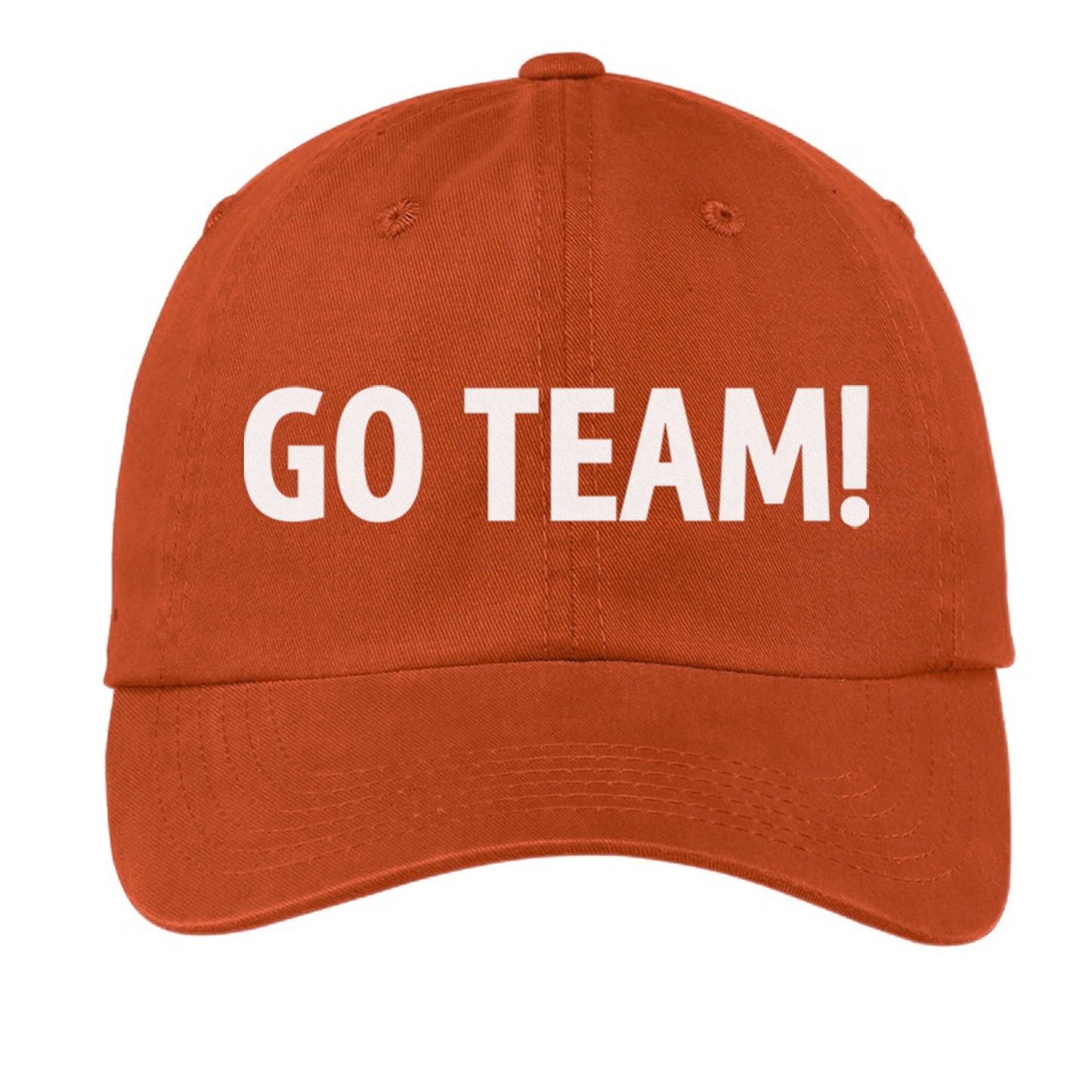 Go Team! Baseball Cap