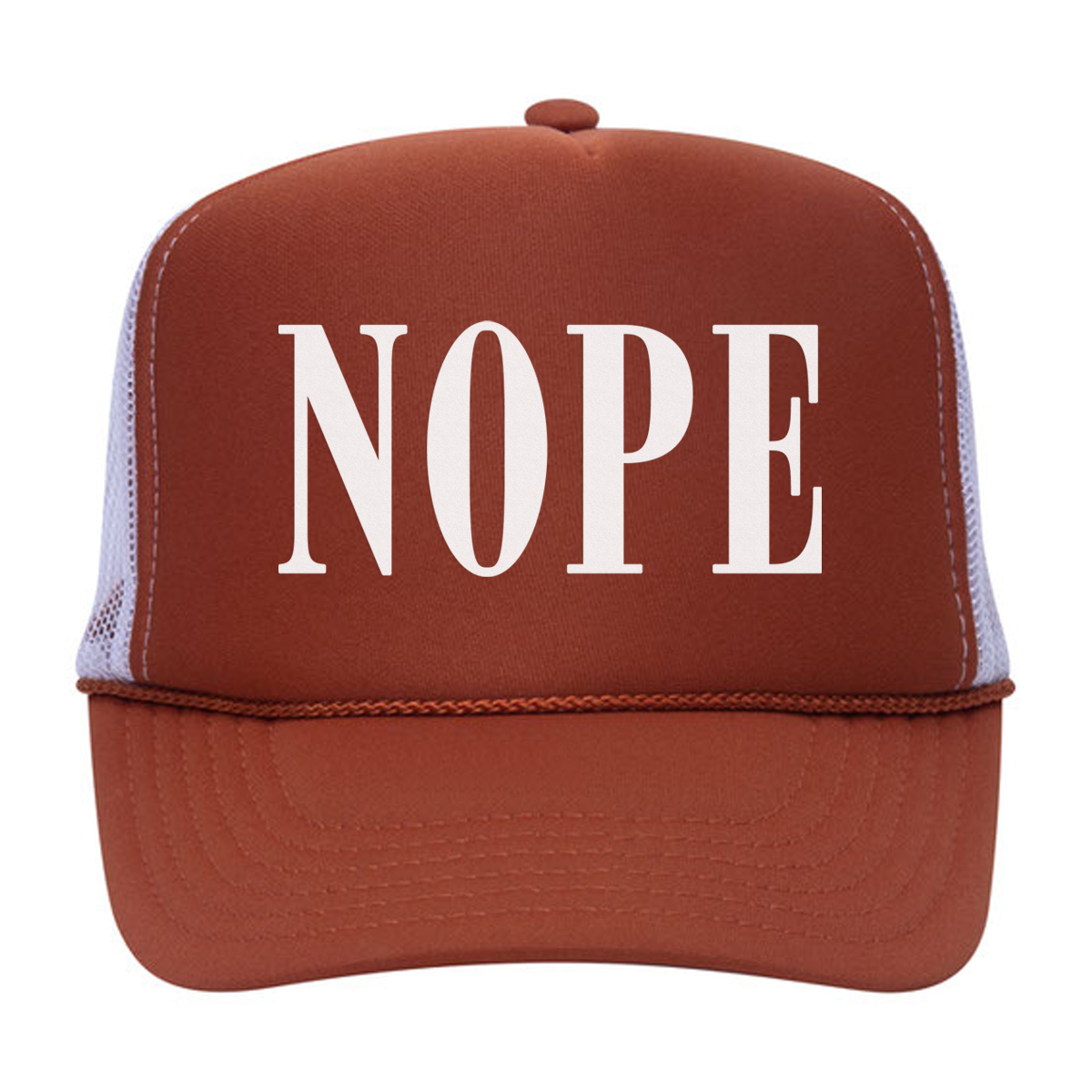 Nope Western Foam Snapback