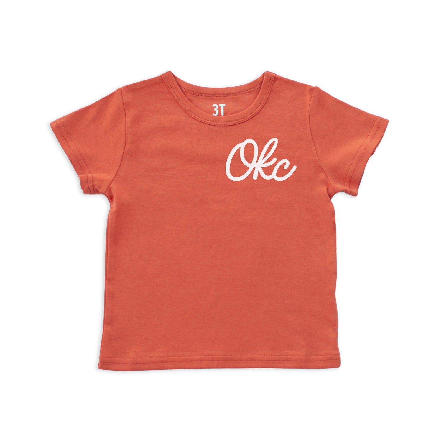 Okc Cursive Kids Tee