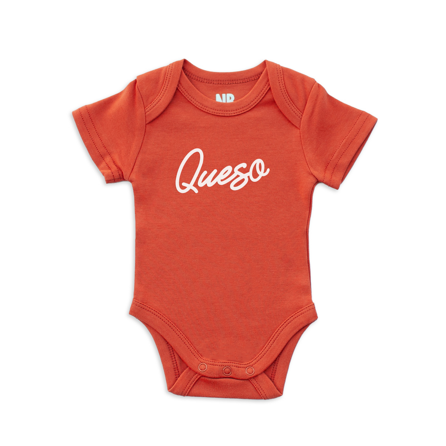 Queso Cursive Onesie