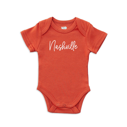 Nashville Cursive Onesie