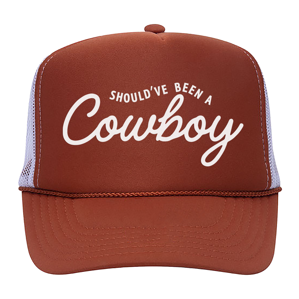 Should've Been a Cowboy Foam Snapback