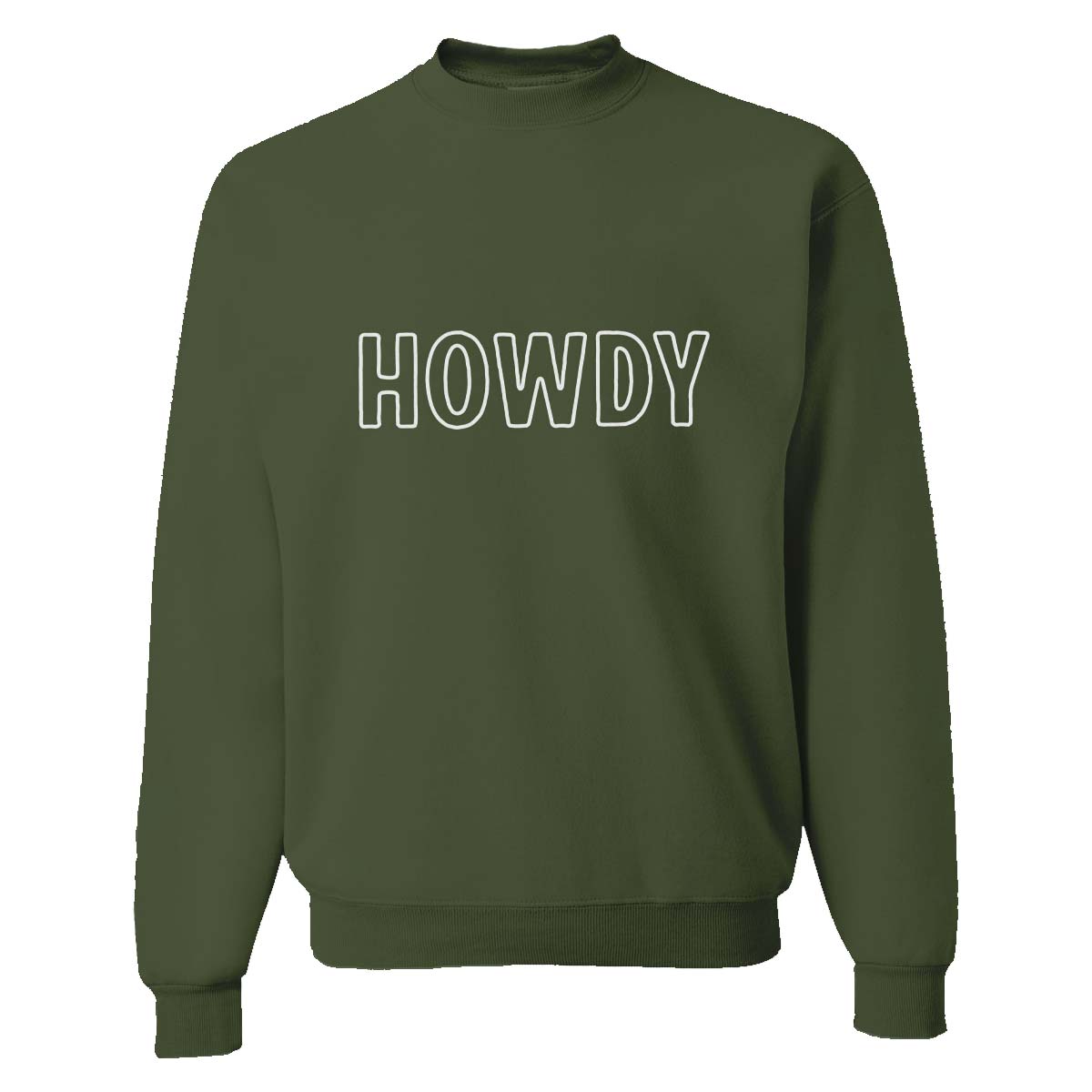 Howdy Outline Classic Sweatshirt