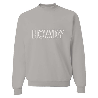 Howdy Outline Classic Sweatshirt