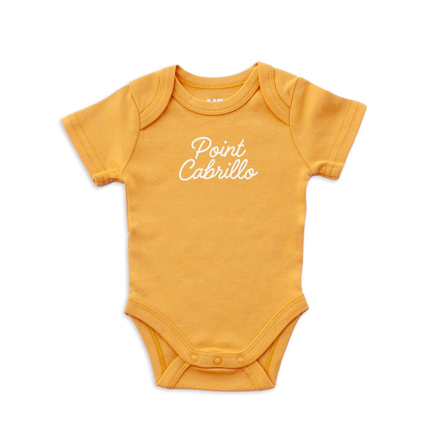 Point Cabrillo Cursive Onesie