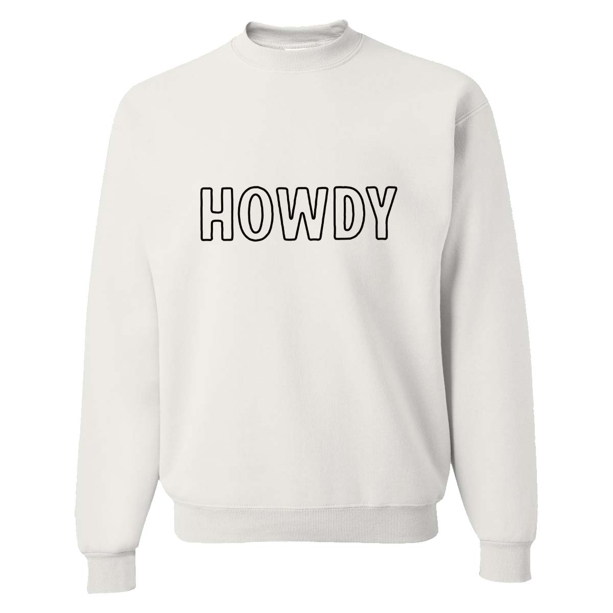 Howdy Outline Classic Sweatshirt