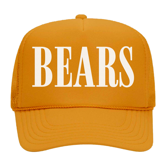 Bears Western Foam Snapback