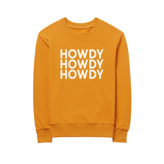 Howdy Howdy Howdy Lightweight Terry Sweatshirt