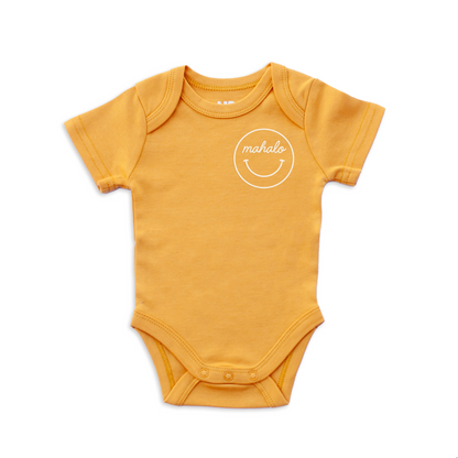 Mahalo Smiley Face Onesie