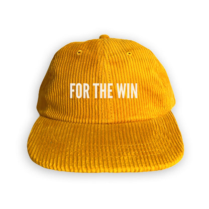 For the Win Corduroy Cap