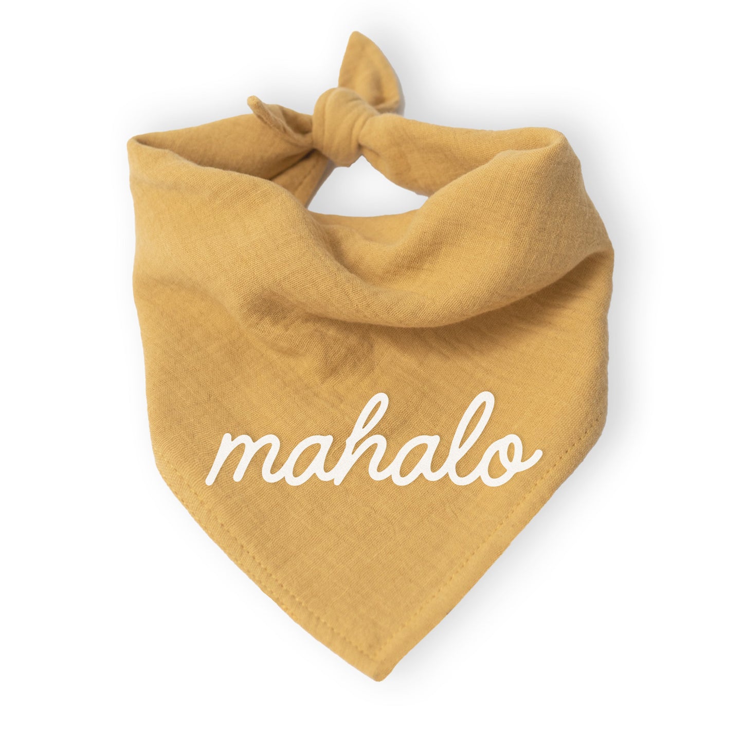 Mahalo Cursive Bandana