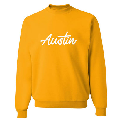 Austin Cursive Sweatshirt