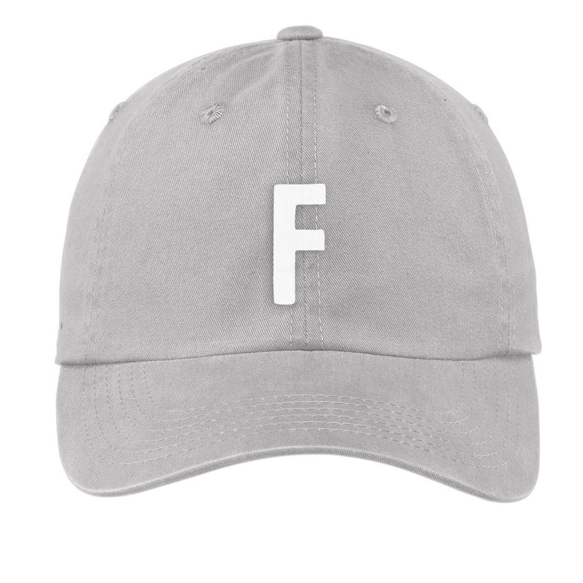 Custom Initial Baseball Cap