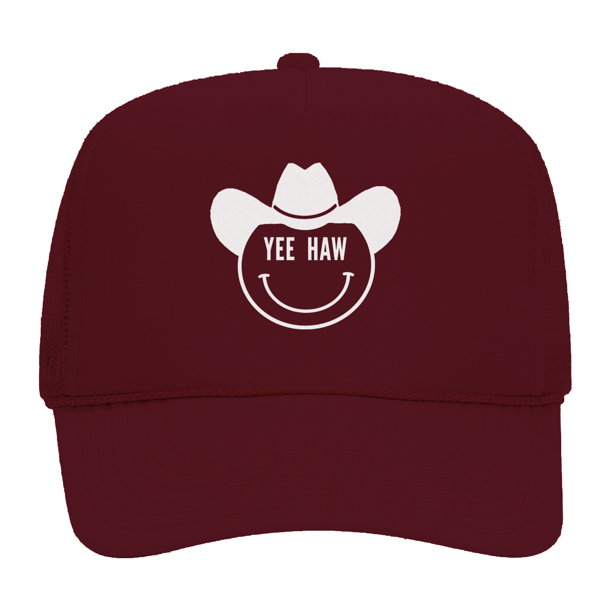 Yee Haw Cowboy Foam Snapback