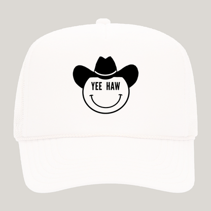 Yee Haw Cowboy Foam Snapback