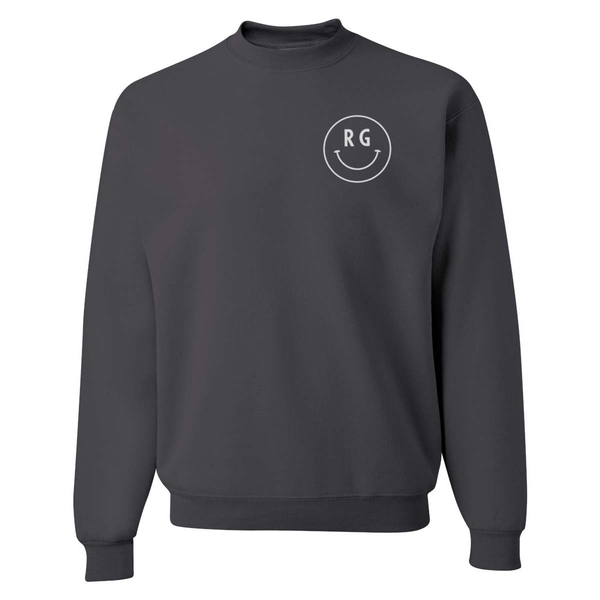 Sweatshirt with best sale smiley face logo