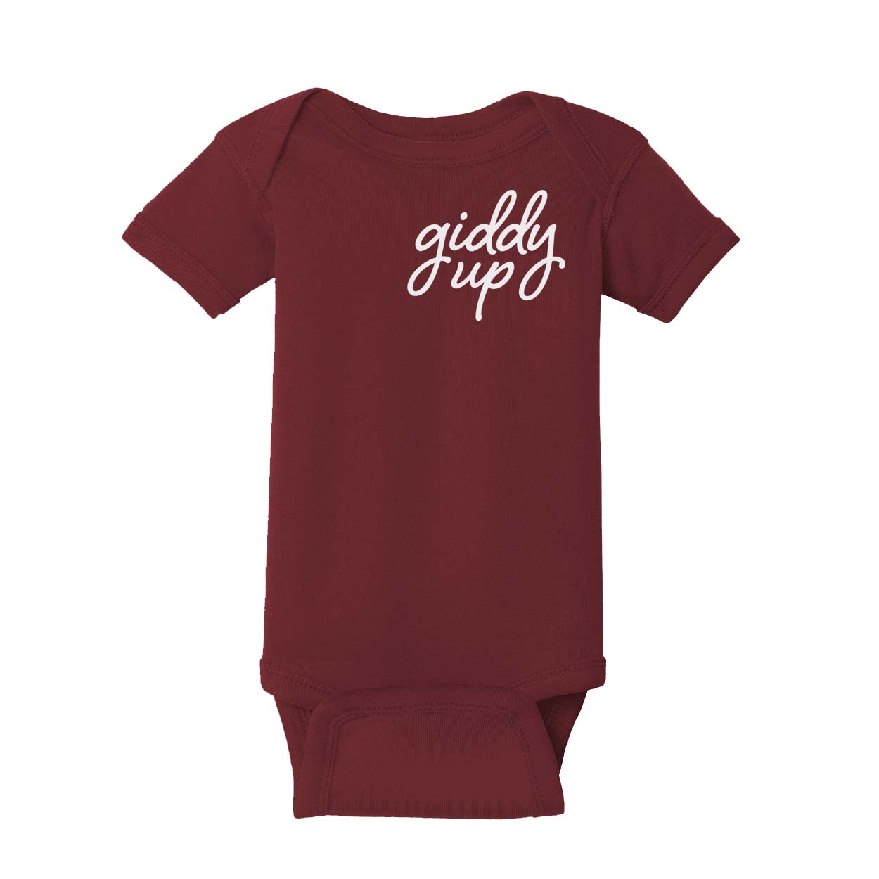 Maroon sales baby onesie