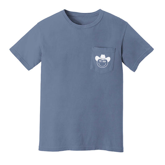 Yee Haw Cowboy Pocket Tee