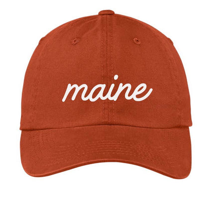 Maine State Baseball Cap