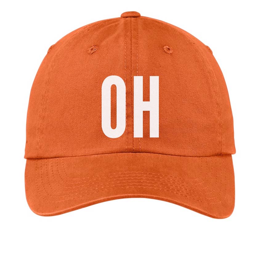 OH Ohio Baseball Cap Frankie Jean