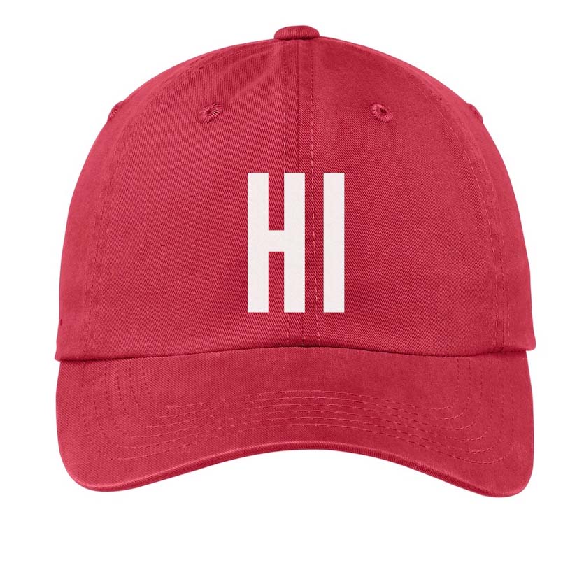 Hi baseball hat on sale