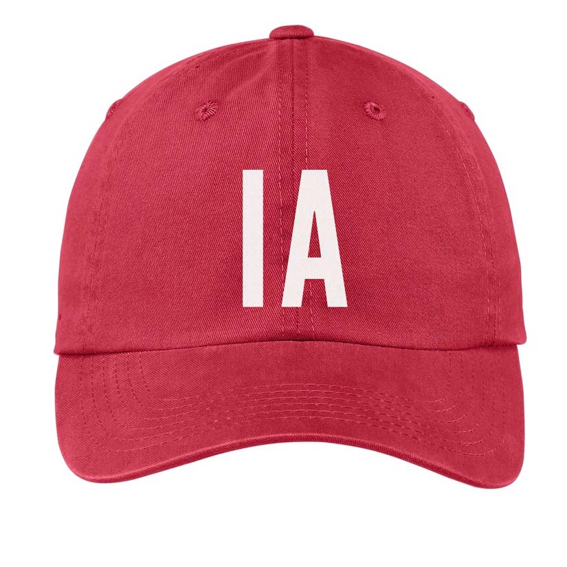 Iowa baseball cap on sale