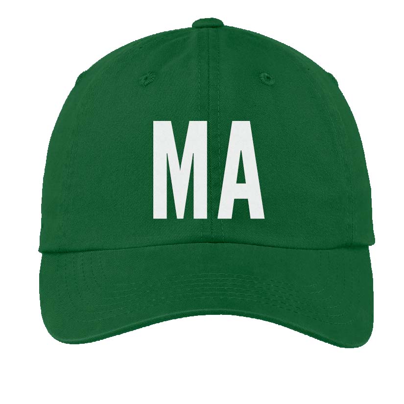 MA Massachusetts Baseball Cap Frankie Jean