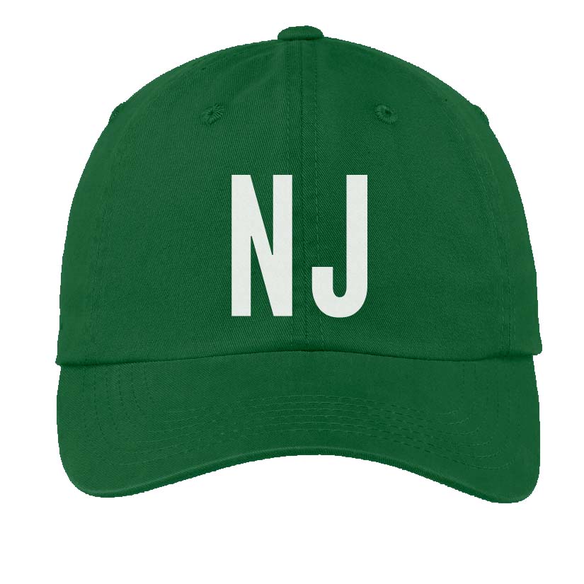 NJ (New Jersey) Baseball Cap – Frankie Jean