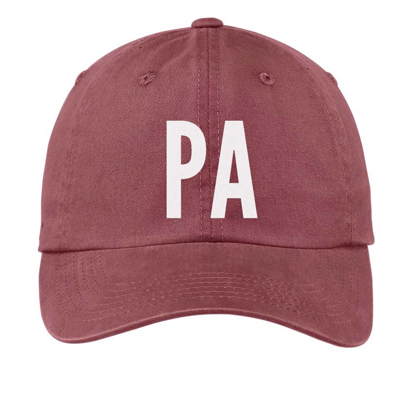 PA (Pennsylvania) Baseball Cap – Frankie Jean