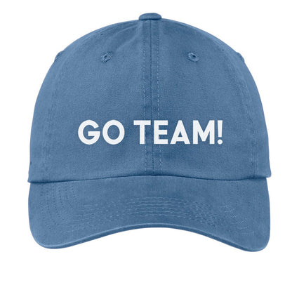 Go Team! Baseball Cap