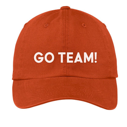 Go Team! Baseball Cap