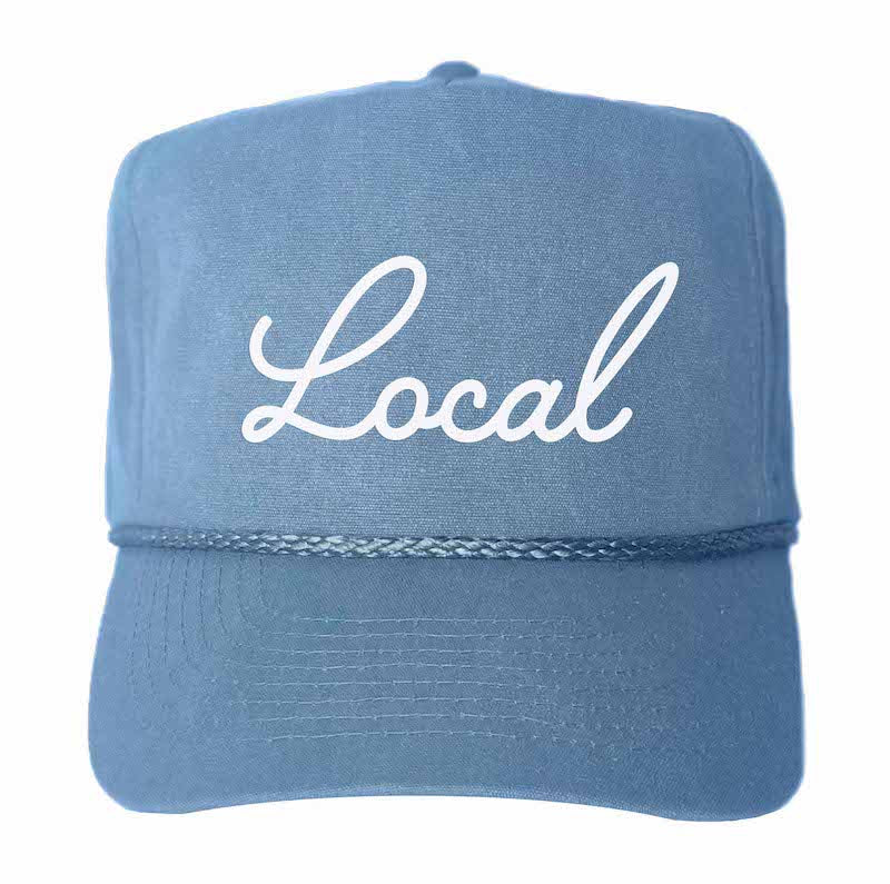 Local Canvas Trucker Hat Frankie Jean