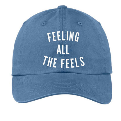 Feeling All The Feels Baseball Cap