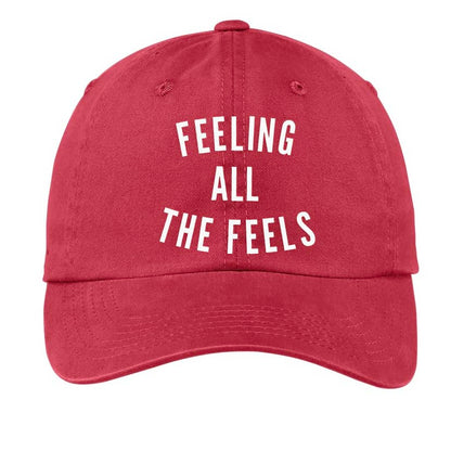 Feeling All The Feels Baseball Cap