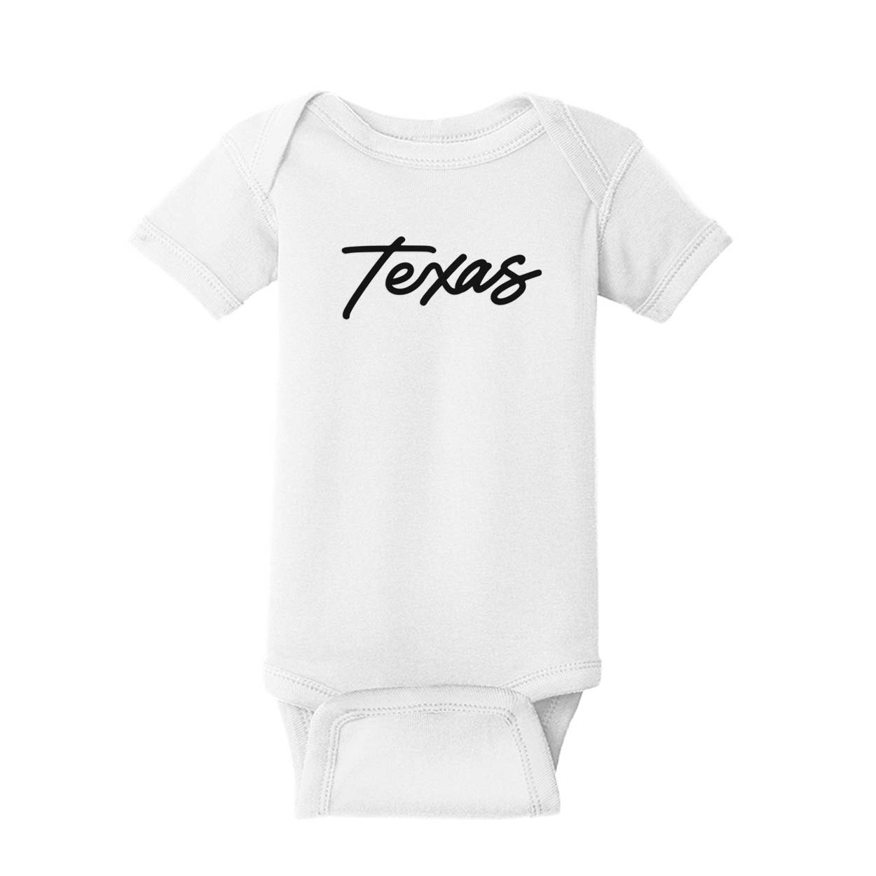 Texas Cursive Onesie